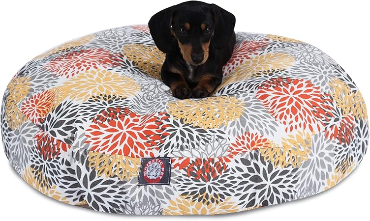 Majestic Pet Citrus Blooms Small Round Pet Bed