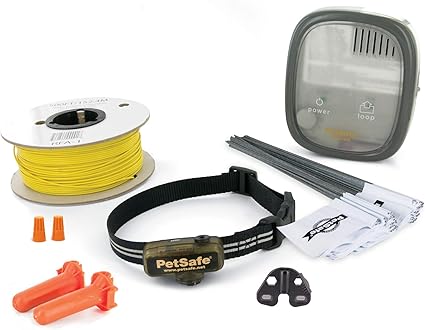 PetSafe Elite Little Dog In-Ground Pet Fence for Dogs and Cats Over 5 lb., Waterproof, with Tone and Static Correction - from The Parent Company of Invisible Fence Brand