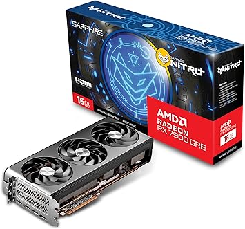 Sapphire 11325-02-20G Nitro+ AMD Radeon RX 7900 GRE Gaming Graphics Card with 16GB GDDR6, AMD RDNA 3