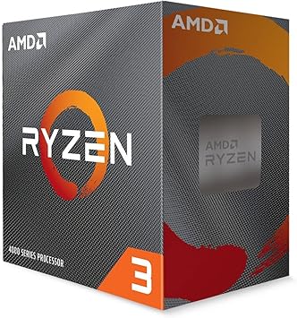 AMD Ryzen 3 4100 4-Core, 8-Thread Unlocked Desktop Processor with Wraith Stealth Cooler