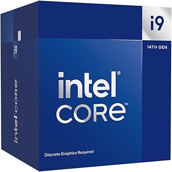 Intel Core i9-14900F Desktop Processor 24 cores (8 P-cores + 16 E-cores) up to 5.8 GHz