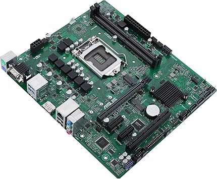 ASUS Pro-H510M-CT/CSM LGA1200 (Intel 10th&11th Gen) mATX Commercial Motherboard (PCIe 4.0, 1 LAN, Front Panel USB 3.2, Intel vPro, DP,TPM IC onboard, COM debug Header, self-Recovering BIOS, ACCE)