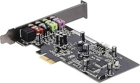 ASUS XONAR SE 5.1 Channel 192kHz/24-bit Hi-Res 116dB SNR PCIe Gaming Sound Card with Windows 10 compatibility