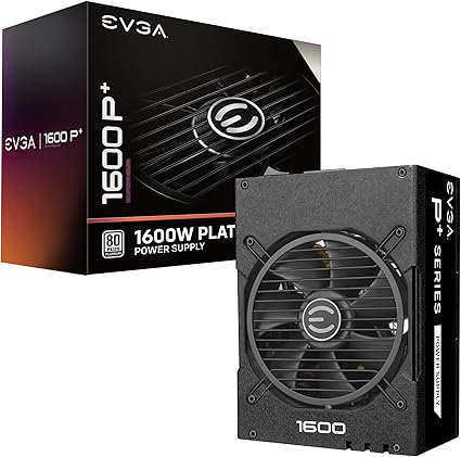 EVGA Supernova 1600 P+, 80+ Platinum 1600W, Fully Modular, 10 Year Warranty, Includes Free Power On Self Tester, Power Supply 220-PP-1600-X1