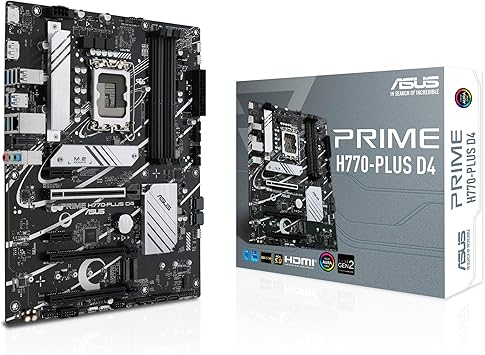 ASUS H770 ATX Motherboard with PCIe 5.0, ThunderboltTM Support