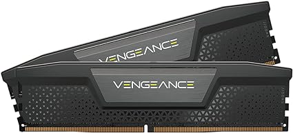 CORSAIR VENGEANCE DDR5 RAM 64GB (2x32GB) 6800MHz CL32 Intel XMP iCUE Compatible Computer Memory - Black (CMK64GX5M2X6800C32)