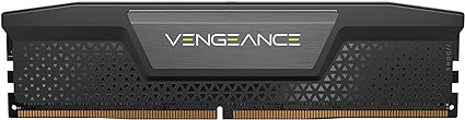 CORSAIR VENGEANCE DDR5 RAM 32GB (2x16GB) 7200MHz CL34 Intel XMP iCUE Compatible Computer Memory - Black (CMK32GX5M2X7200C34)