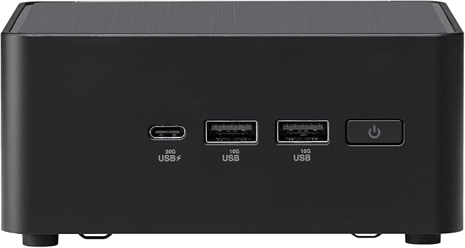 ASUS NUC 14 Pro Slim Barebone with Intel 14th Gen Core Ultra 7 155H (NPU Support), Up to 96GB DDR5 RAM, Dual Storage Design, Thunderbolt 4, Wi-Fi 6E & Bluetooth 5.3, with VESA Mount