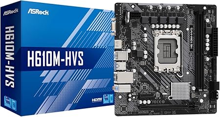 ASRock H610M-HVS 1700 Socket 2 DDR4