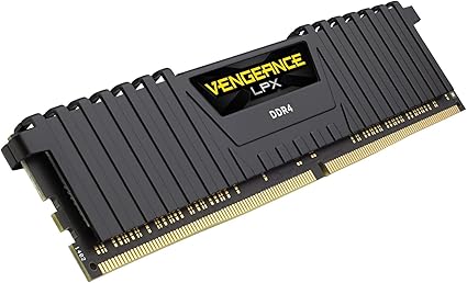 Corsair Vengeance LPX 32GB (2 X 16GB) DDR4 4000 (PC4-32000) C18 1.35V AMD Optimized Memory - Black