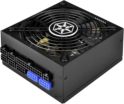 SilverStone Technology 800W SFX-L, 80 Plus Titanium 100% Modular Power Supply with Japanese Capacitors SX800-LTI-USA, SST-SX800-LTI-USA