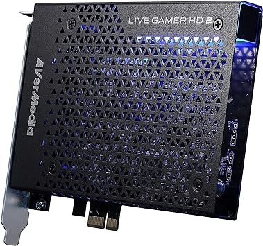 AVerMedia Live Gamer HD 2 - PCIe Internal Game Capture Card, HDMI and 3.5 mm, PassThrough, Ultra Low Latency,1080p60 Uncompressed Streaming Technology for PS4, Xbox, Switch Live Gamer - (GC570)