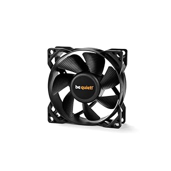 be quiet! Pure Wings 2 80mm Premium Low Noise Cooling Fan | Black | BL044