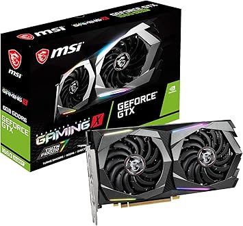 MSI Gaming GeForce GTX 1660 Super 192-bit HDMI/DP 6GB GDRR6 HDCP Support DirectX 12 Dual Fan VR Ready OC Graphics Card (GTX 1660 Super Gaming X)