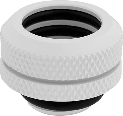 Corsair Hydro X Series XF Hardline 14mm OD Fitting Four Pack — White