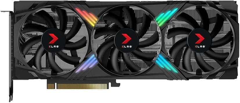 PNY GeForce RTX™ 4070 12GB XLR8 Gaming Verto Epic-X RGB™ Overclocked Triple Fan Graphics Card DLSS 3