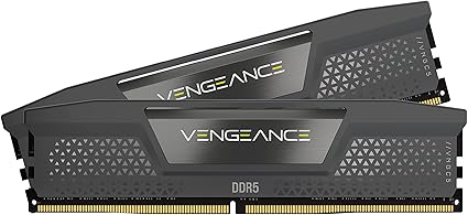 CORSAIR VENGEANCE DDR5 64GB (2x32GB) DDR5 5200MHz CL40 AMD EXPO Intel XMP iCUE Compatible Computer Memory – Gray (CMK64GX5M2B5200Z40)