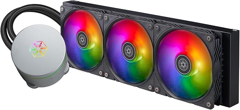 SilverStone Technology IceMyst 360 All-in-One Liquid Cooler with ARGB Lighting