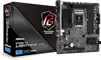 AsRock MB ASROCK | Z790M PG Lightning/D4 Motherboard