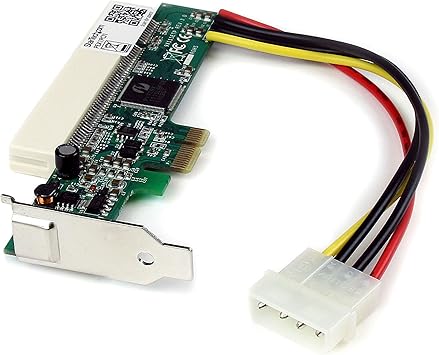 StarTech.com PCI Express to PCI Adapter Card - PCIe to PCI Converter Adapter with Low Profile / Half-Height Bracket (PEX1PCI1)