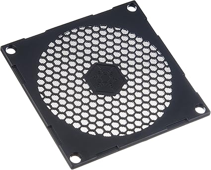 SilverStone Technology FF81 80mm Standard Fan Filter with Honeycomb Grille, black, SST-FF81B