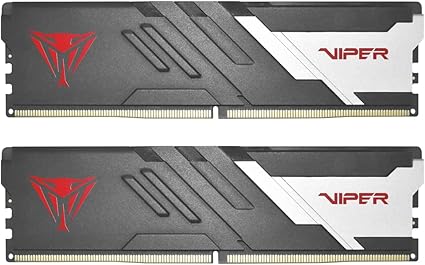 Patriot Viper Venom DDR5 64GB (2 x 32GB) 6400MHz UDIMM Desktop Gaming Memory KIT - PVV564G640C32K