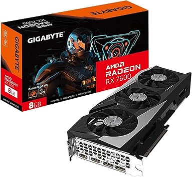 Gigabyte VGA GBT RX 7600 8GB Gaming OC