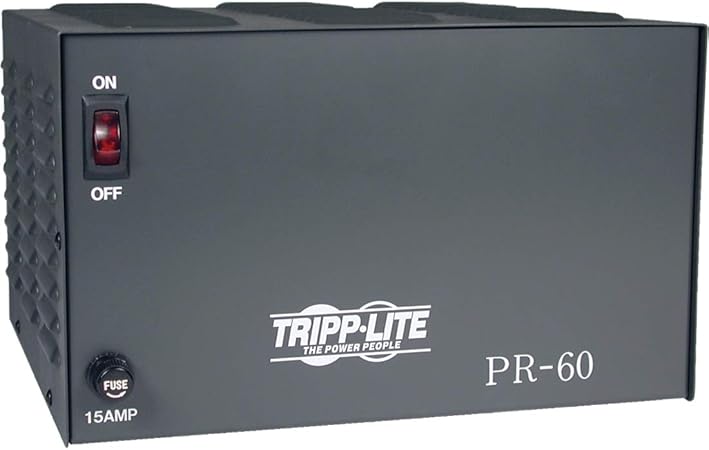 Tripp Lite PR60 DC Power Supply 60A 120V AC Input to 13.8 DC Output TAA GSA