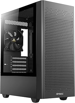 ANTEC NX Series NX500M, Mesh Front Panel, Type-C 3.2 Gen2 Ready, 1 x 120mm Fan Included, Tempered Glass Side Panels, 360mm Radiator Support, Mini-Tower M-ATX Gaming Case