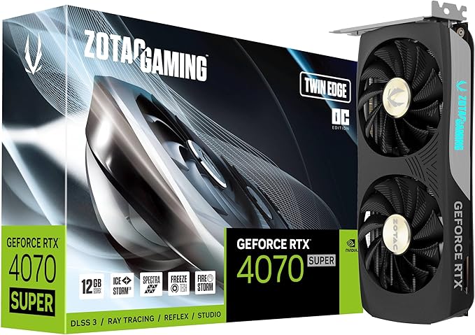 Zotac RTX 4070 Super 12GB Twin Edge OC GDDR6X