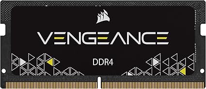 Corsair Vengeance Performance Memory Kit 8GB (1x8GB) DDR4 3200 CL22 Unbuffered SODIMM Memory for 11th Generation Intel® Core Processors.