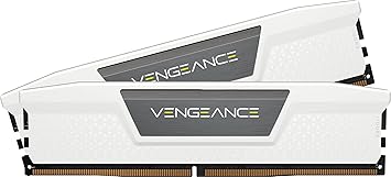 CORSAIR VENGEANCE DDR5 RAM 32GB (2x16GB) 5600MHz CL40 Intel XMP iCUE Compatible Computer Memory - White (CMK32GX5M2B5600C40W)