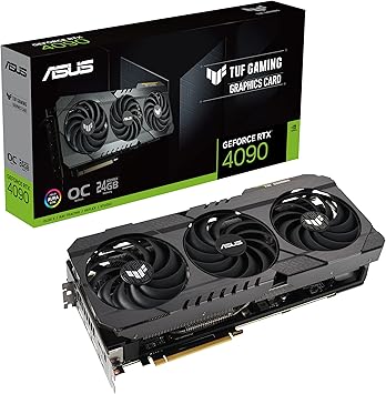 ASUS TUF Gaming GeForce RTX™ 4090 OG OC Edition Gaming Graphics Card (PCIe 4.0, 24GB GDDR6X, DLSS 3, HDMI 2.1, DisplayPort 1.4a)