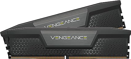 CORSAIR VENGEANCE DDR5 RAM 64GB (2x32GB) 6400MHz CL32 Intel XMP iCUE Compatible Computer Memory - Black (CMK64GX5M2B6400C32)