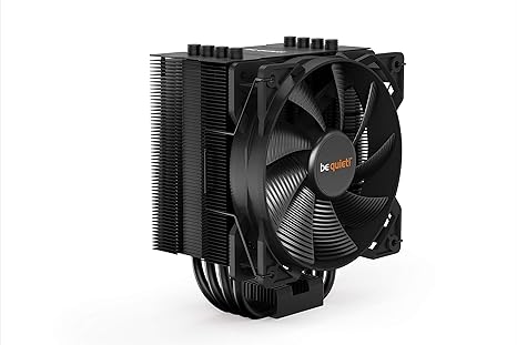 be quiet! Pure Rock 2 150W TDP CPU Cooler | Intel-1700 1200 2066 1150 1151 1155 2011-3 Square ILM | AMD-AM4 for Desktop | Black | BK007