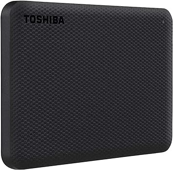 Toshiba Canvio Advance 2TB Portable External Hard Drive USB 3.0, Black - HDTCA20XK3AA