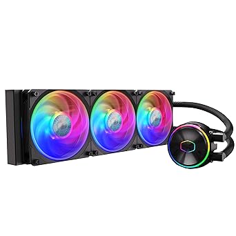 Cooler Master MasterLiquid PL360 FLUX Close-Loop AIO CPU Liquid Cooler, Gen2 ARGB Dual Loop Pump, 360mm Radiator, PL-Flux 120 PWM Fans, AMD Ryzen AM5/AM4, Intel LGA1700/1200 (MLY-D36M-A23PZ-R1)