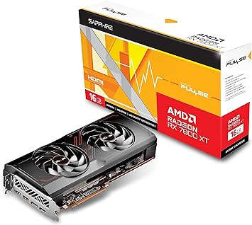 11330-02-20G Pulse AMD Radeon RX 7800 XT Gaming Graphics Card with 16GB GDDR6, AMD RDNA 3