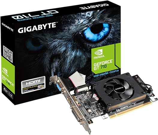 GIGABYTE 2GB RAM DDR3 SDRAM Video Graphics Cards GV-N710D3-2GL REV2.0