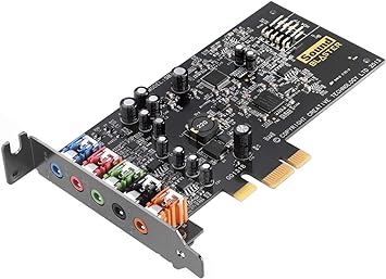 Creative Sound Blaster Audigy FX PCIe 5.1 Internal Sound Card with High Performance Headphone Amp for PCs