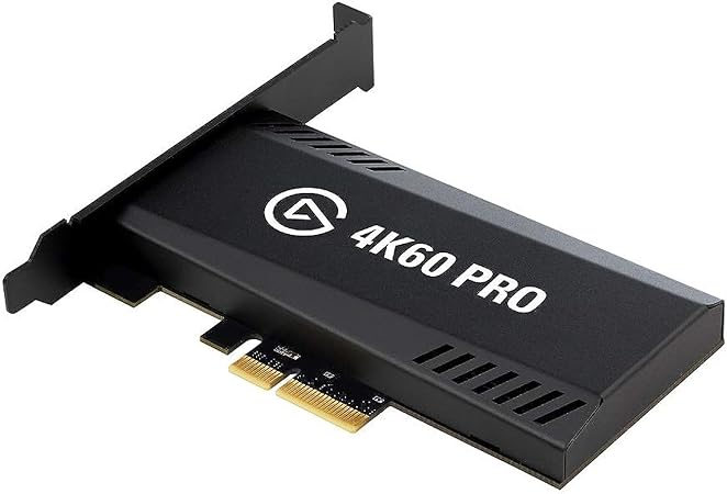 Elgato 4K60 Pro MK.2, Internal Capture Card, Stream and Record 4K60 HDR10 with ultra-low latency on PS5, PS4 Pro, Xbox Series X/S, Xbox One X, in OBS, Twitch, YouTube, for PC