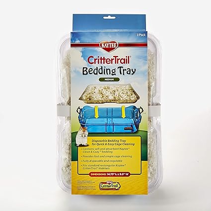 Kaytee Crittertrail Bedding Tray 3 Count