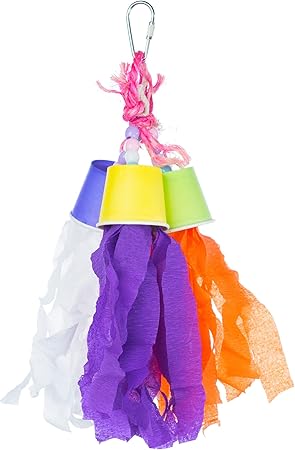 Prevue Pet Products Preen & Pacify Rocket Tails Bird Toy 62676