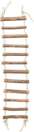 Prevue Hendryx 62807 Naturals Rope Ladder Bird Toy, Large