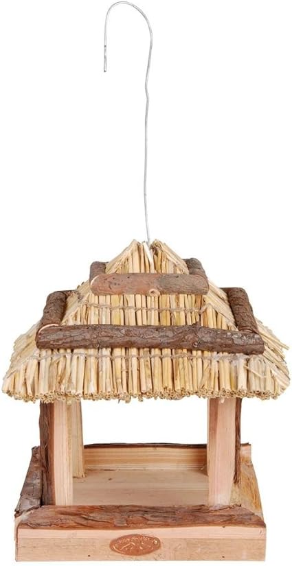 Esschert Design Thatched Roof Hanging Feeder