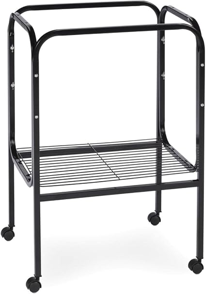 Prevue Pet Products Bird Cage Stand with Shelf in Black