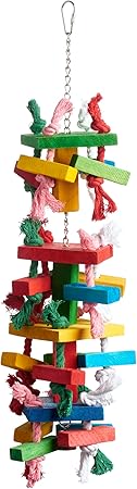 Prevue Pet Products Sound & Movement Bodacious Bites Tower Bird Toy 60960