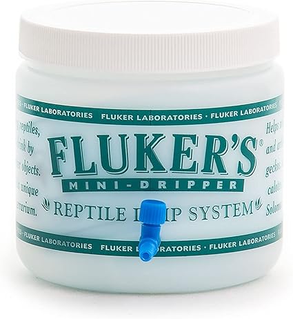 Fluker's Mini Dripper, Reptile Water Drip System, 12 oz