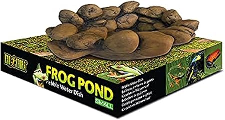 Exo Terra Frog Pond, Amphibian Terrarium Water Source, Small