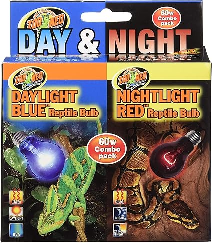 Zoo Med Day & Night Reptile Bulb Combo Pack